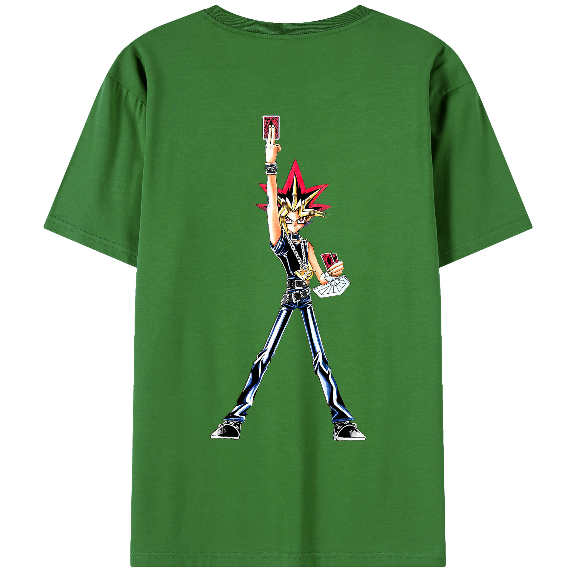 （画像用） 遊☆戯☆王 Yu-Gi-Oh! レディース半袖Tシャツ(バックプリント)